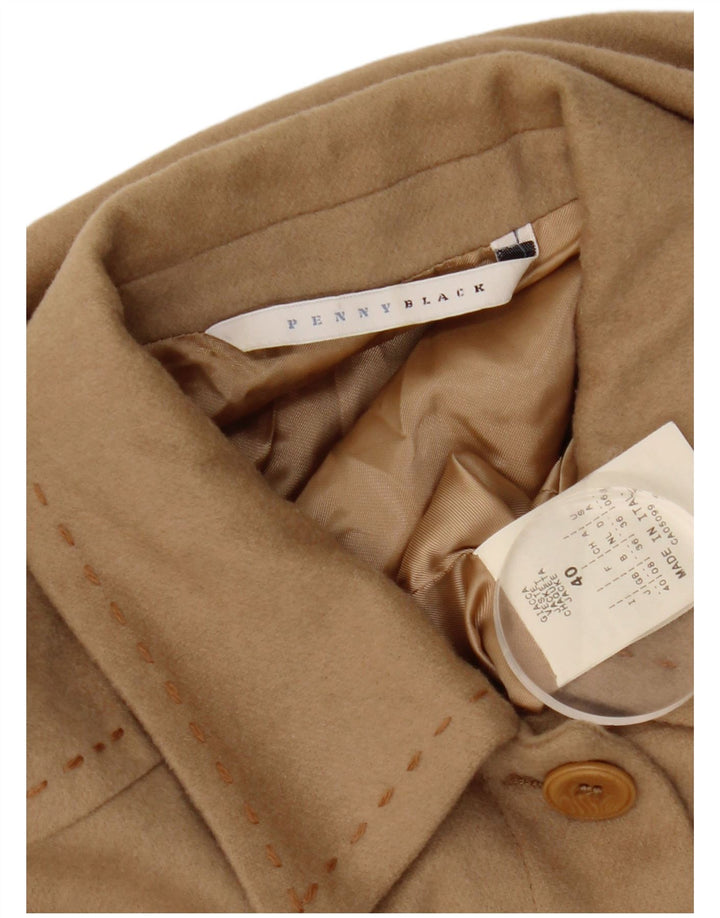 Женский пиджак PENNY BLACK UK 8, маленький, бежевый, шерстяной