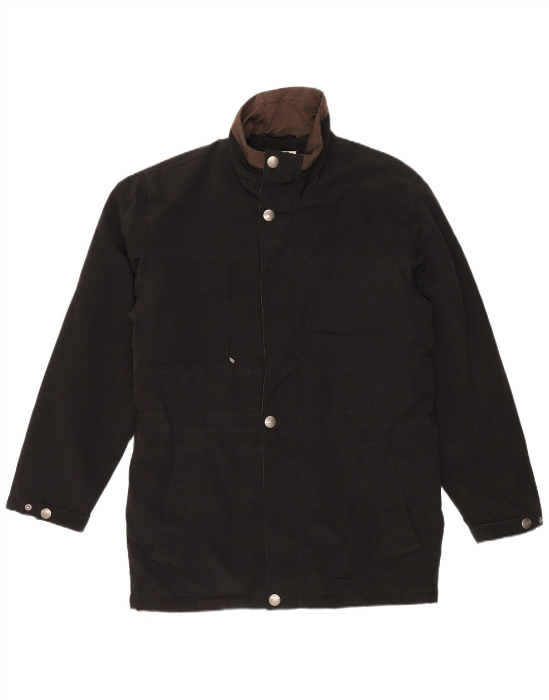 Мужская куртка LONDON FOG UK 38, средний черный полиэстер