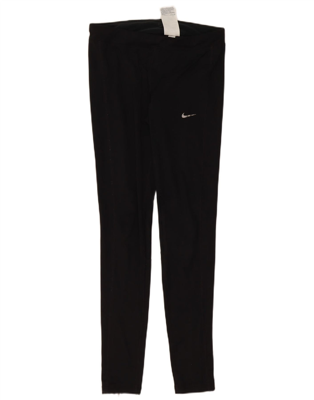 Женские леггинсы NIKE Dri Fit UK 12, средний черный полиэстер