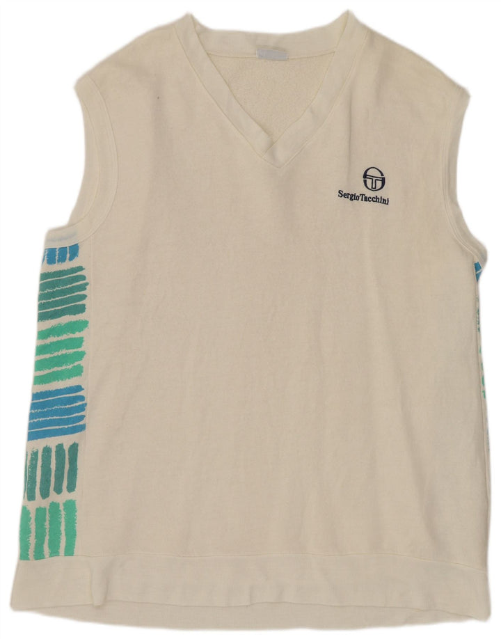 Мужской свитшот SERGIO TACCHINI 2XL Off White Colourblock