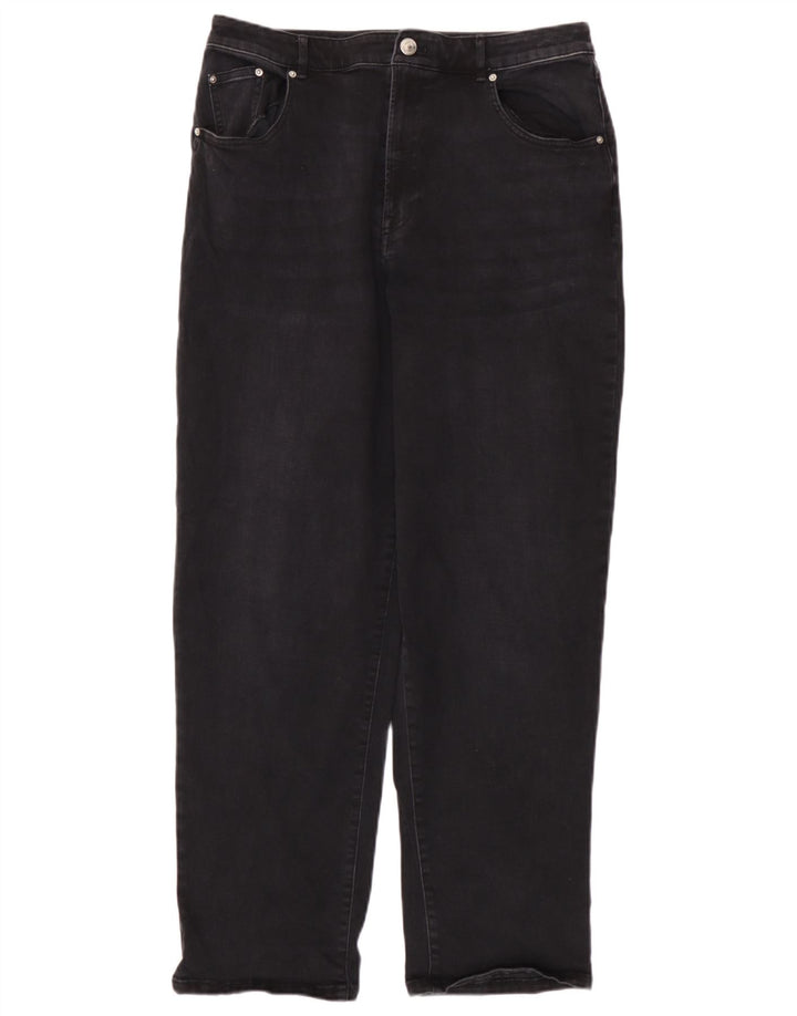 Женские зауженные джинсы Marks & Spencer Autograph UK 12 Medium W32 L29 Серые