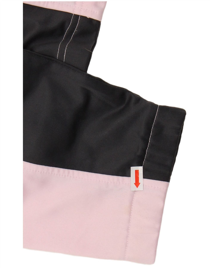Женский спортивный костюм DIADORA, верхняя куртка UK 18 XL, розовый полиэстер с цветными блоками