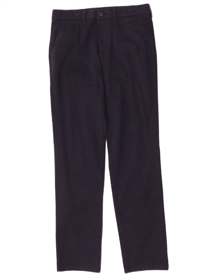 Мужские прямые брюки чиносы Marks & Spencer W32 L33 темно-синие