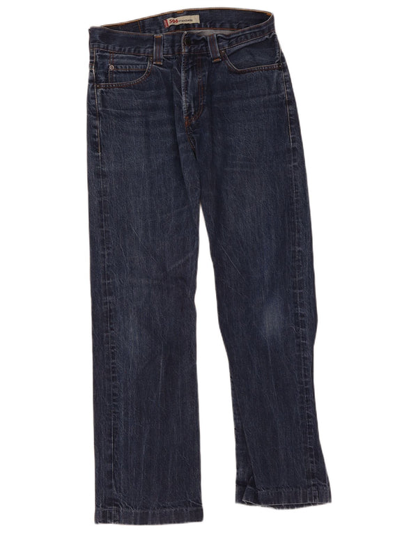 Мужские прямые джинсы Levi's 506 W32 L32 синие