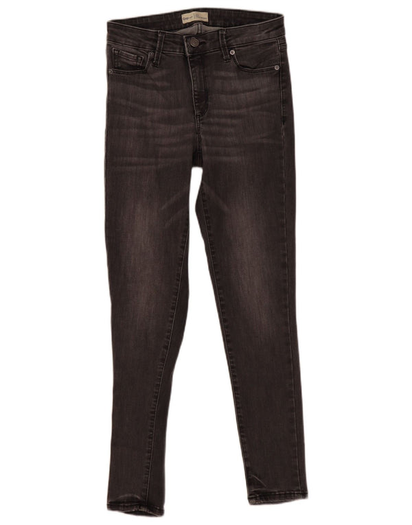 Женские джинсы скинни Gap UK 4 XS W25 L28 Серый хлопок