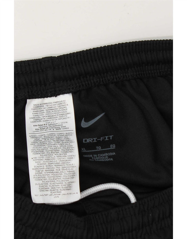 Мужские спортивные брюки Nike Dri Fit XL, черный полиэстер