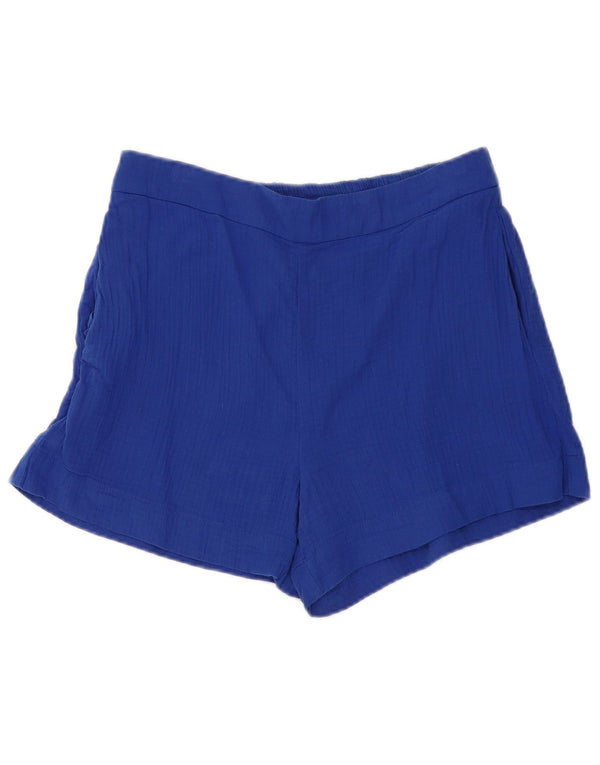 Женские повседневные шорты Boden UK 12 Medium W30 Синие, хлопок