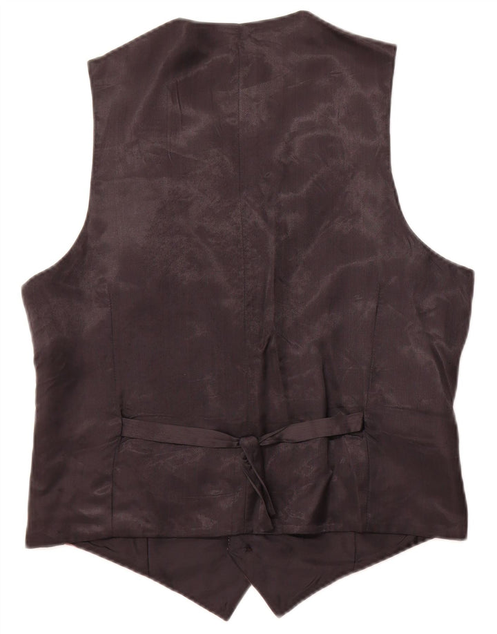 VINTAGE Мужской жилет IT 48 Средний Розовый Цветочный