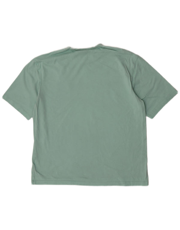 Женская футболка оверсайз Adidas Top UK 8/10 Small Green Cotton