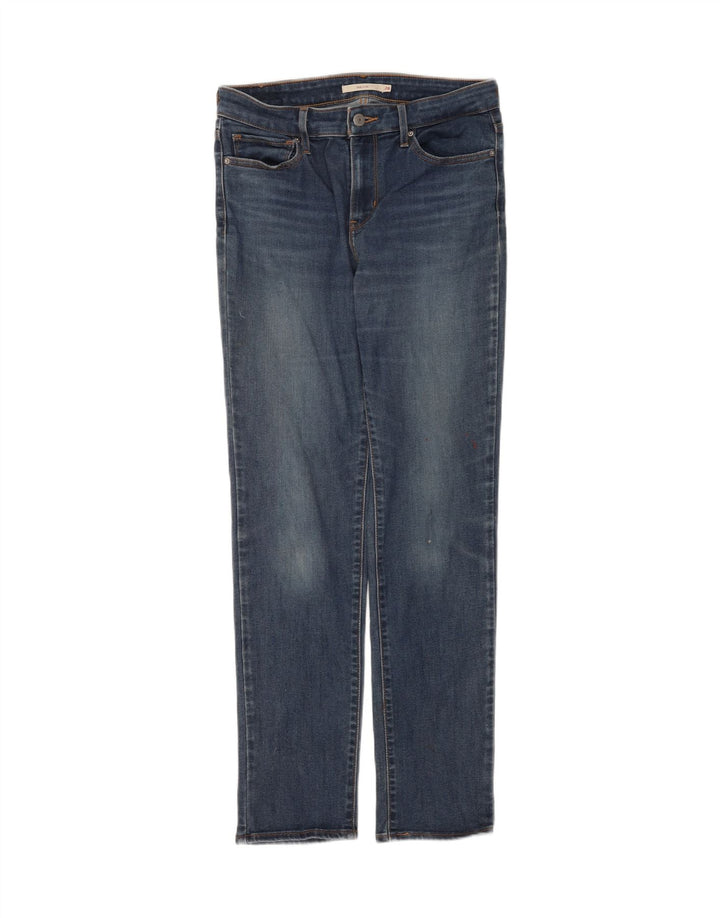 Женские узкие джинсы Levi's 712 W28 L32 синие