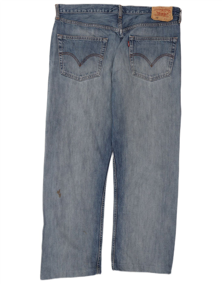 Мужские прямые джинсы Levi's 501 W38 L27 синие