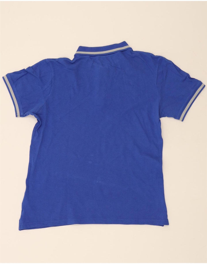 ARENA Mens Polo Shirt Medium Blue Cotton Vintage Arena and Second-Hand Arena from Messina Hembry 