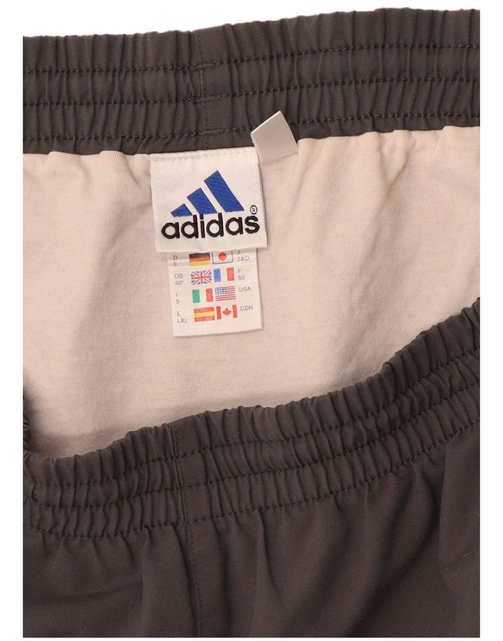 Мужские спортивные шорты ADIDAS XL, серый полиэстер