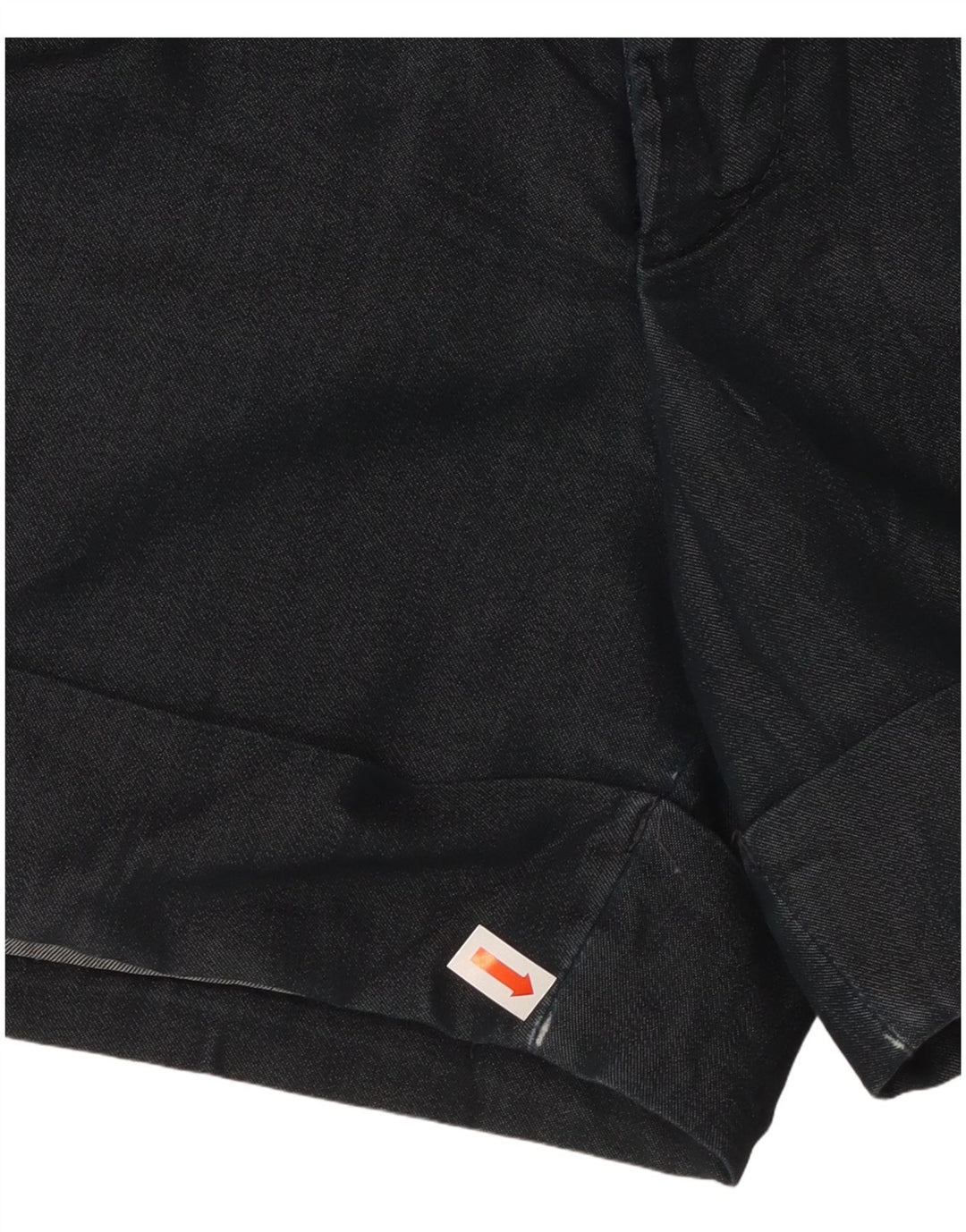 MOSSIMO Womens Chino Shorts US 8 Medium W32 Navy Blue Cotton