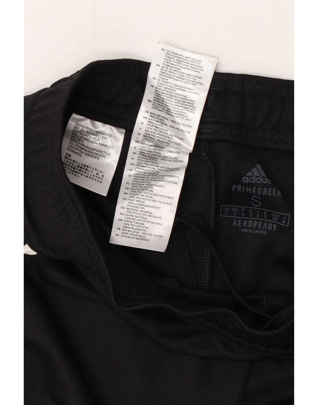 Мужские спортивные брюки Adidas Aeroready, маленький черный полиэстер