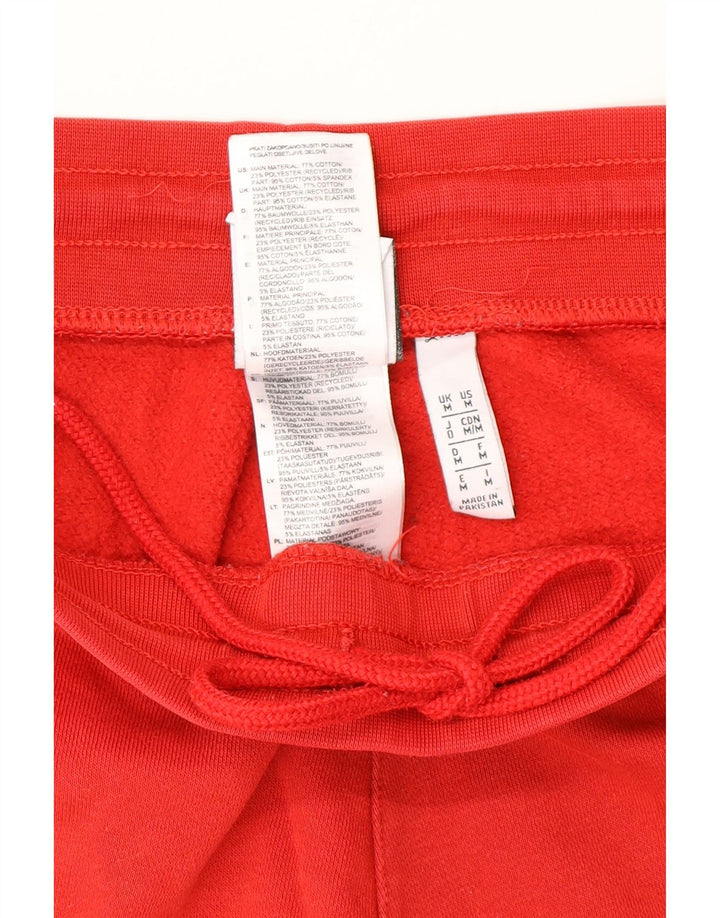 Мужские спортивные брюки Adidas Joggers среднего красного цвета из хлопка