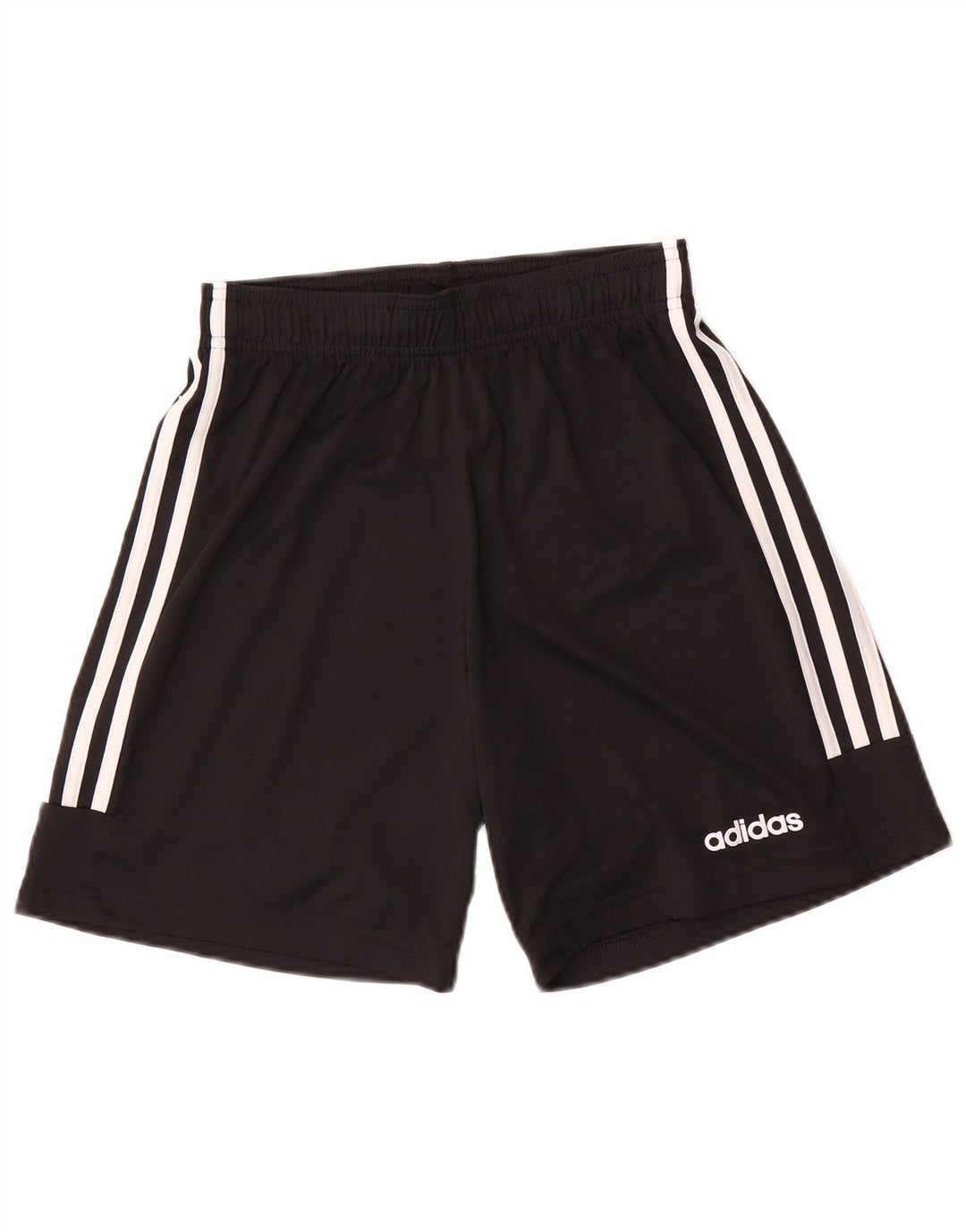 Мужские спортивные шорты Adidas Climalite, маленькие черные из полиэстера