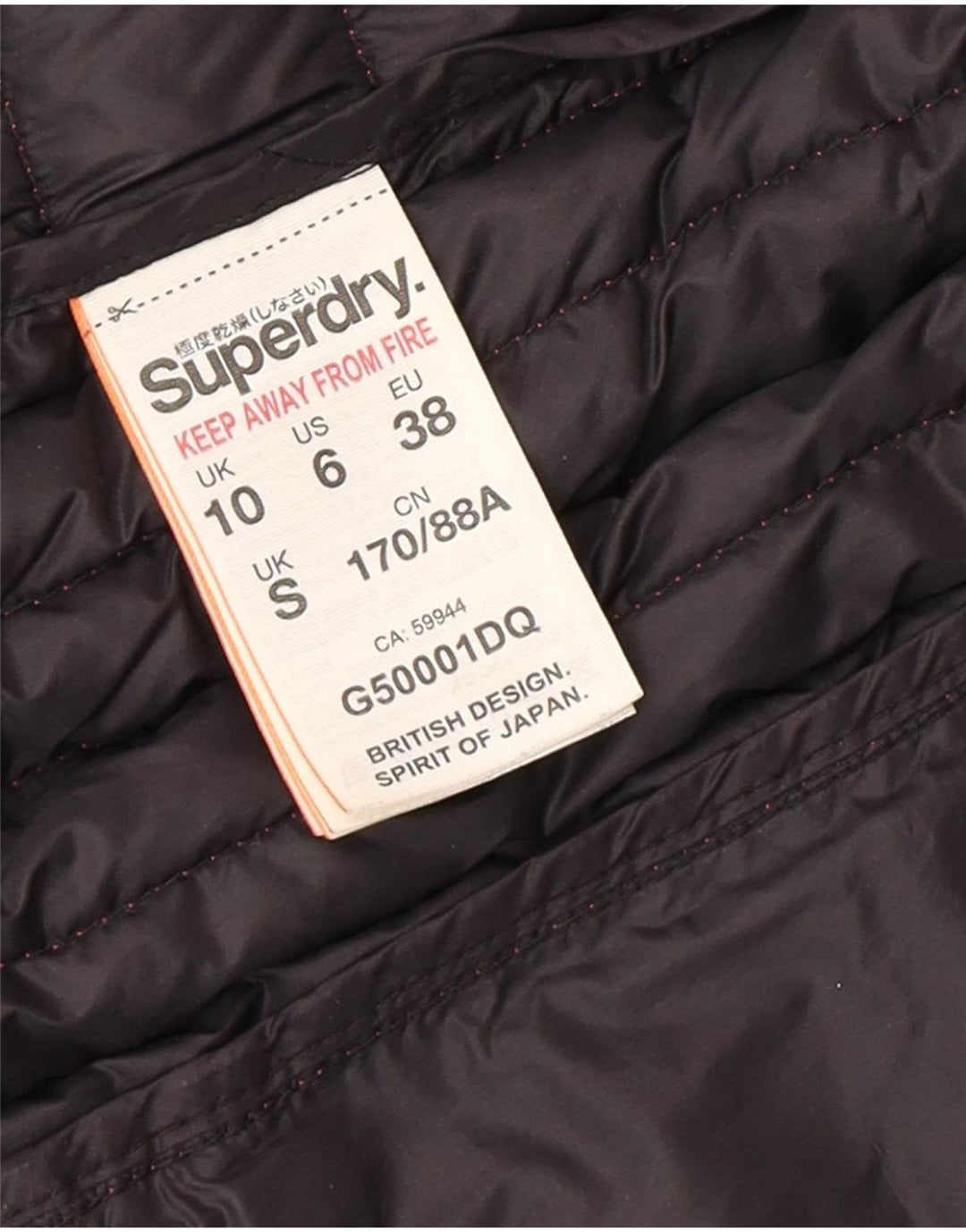 Женская утепленная куртка с капюшоном Superdry UK 10, маленький розовый нейлон