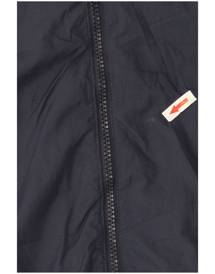 Женская куртка-дождевик Adidas Stella McCartney Oversized UK 10, маленькая, темно-синяя