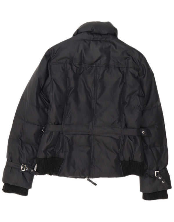 Женская утепленная куртка Trussardi IT 42 Medium Black Полиамид