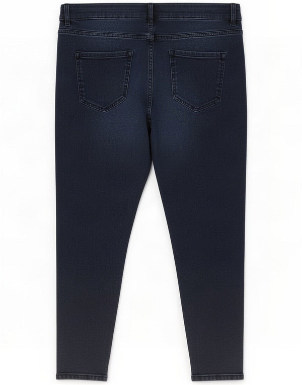 Женские джинсы скинни Topshop The Lily UK 18 XL W34 L25 Темно-синие хлопковые