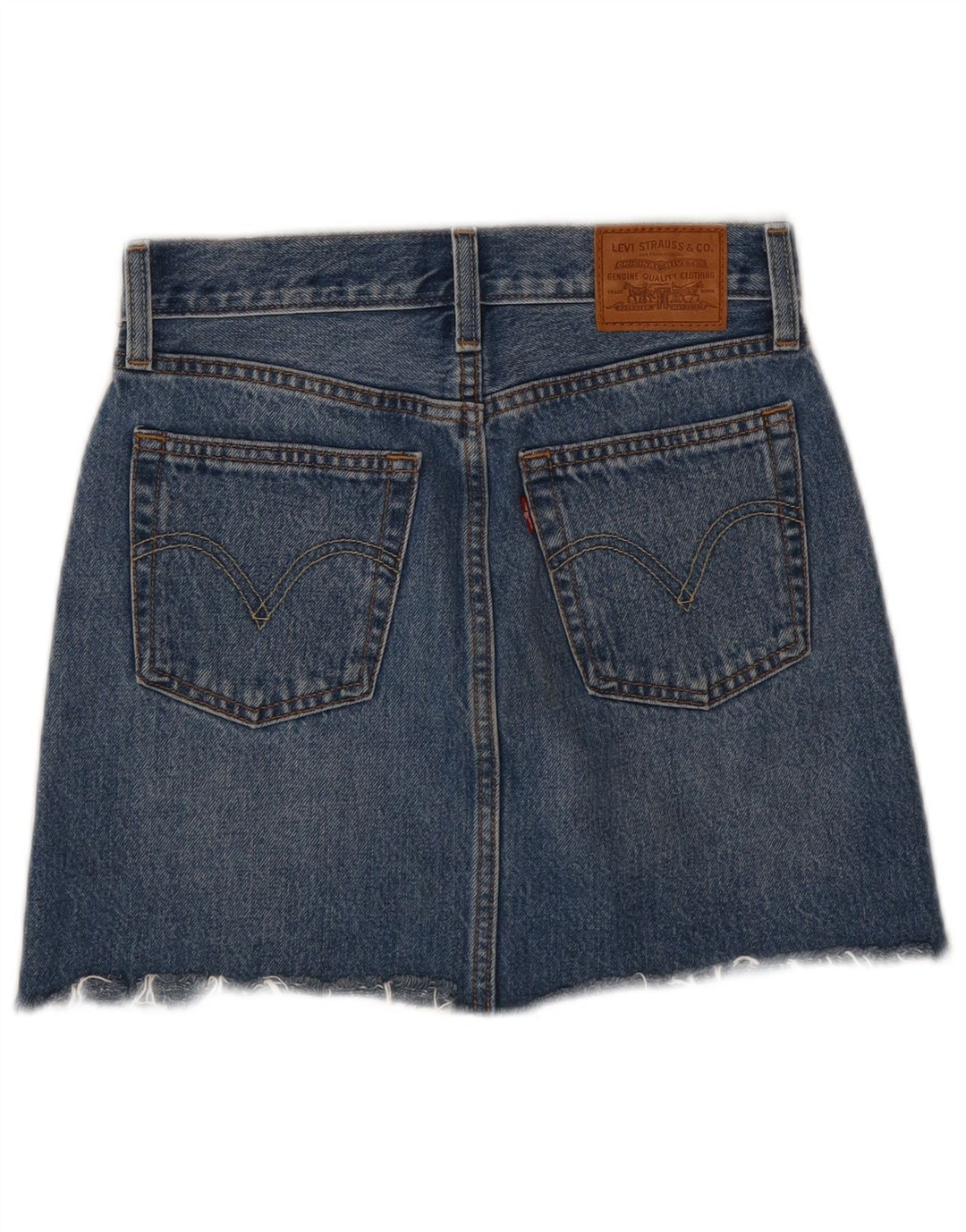 Женская джинсовая юбка Levi's W24 XS, синяя, хлопок