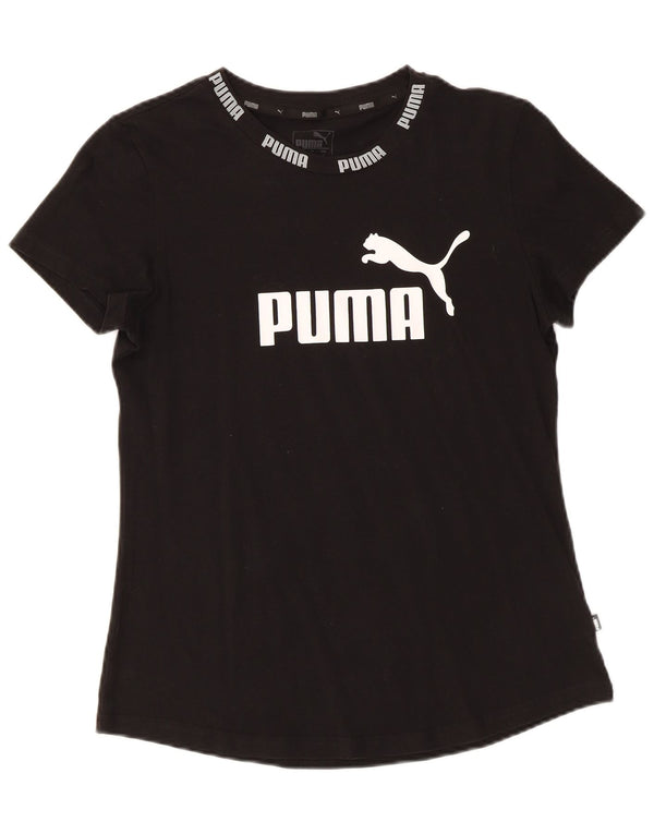 Женская футболка с рисунком PUMA Top UK 14 Medium Black