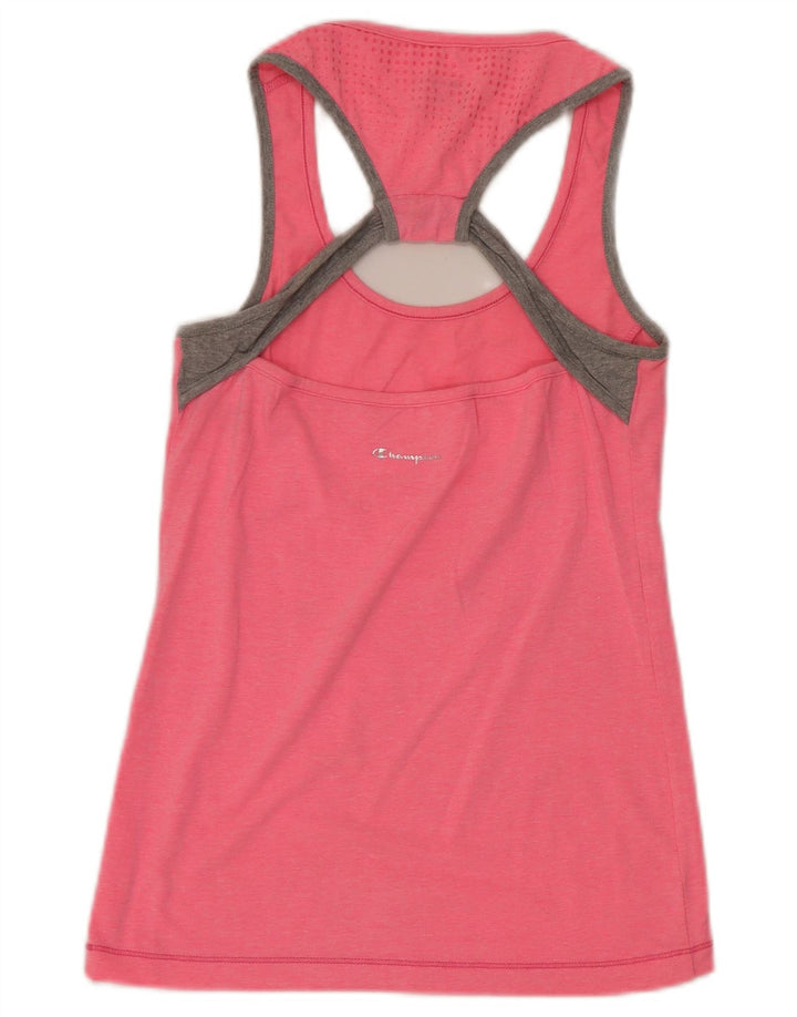 Женский укороченный жилет Champion UK 12 Medium Pink Spotted