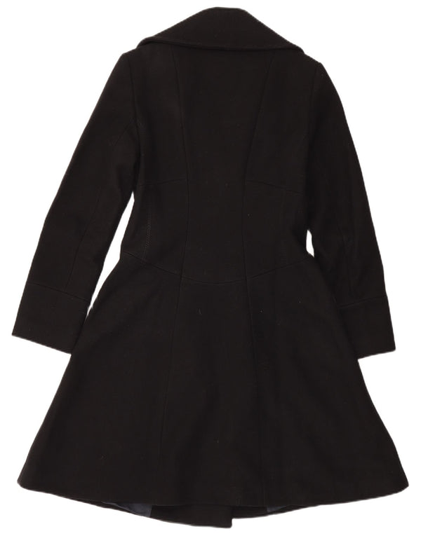 Женское пальто Reiss UK 10, маленькое, черное, шерстяное