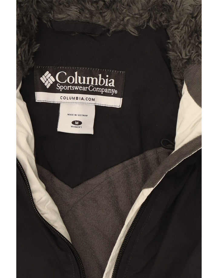 Женская лыжная куртка Columbia UK 14, средний черный нейлон