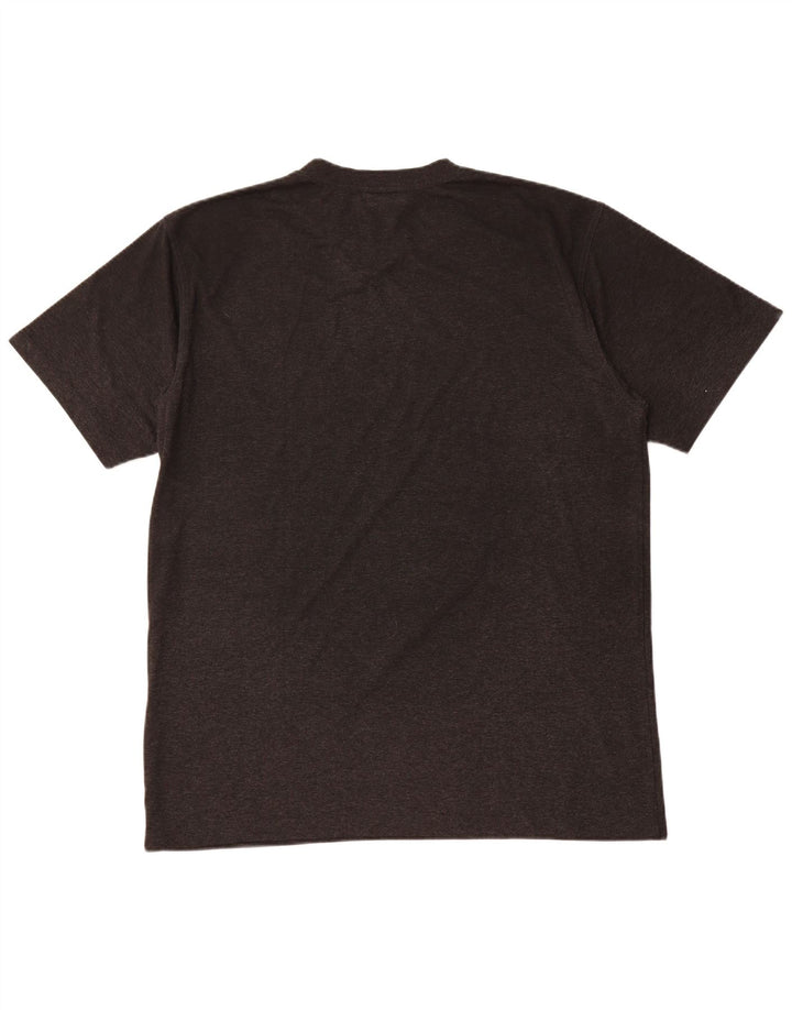 Мужская футболка с рисунком FILA, 2XL, серая, хлопок