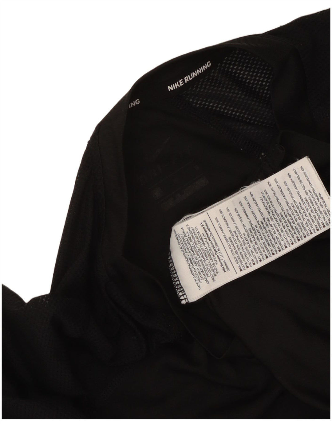 Женская футболка Nike Top UK 12, средний черный, полиэстер