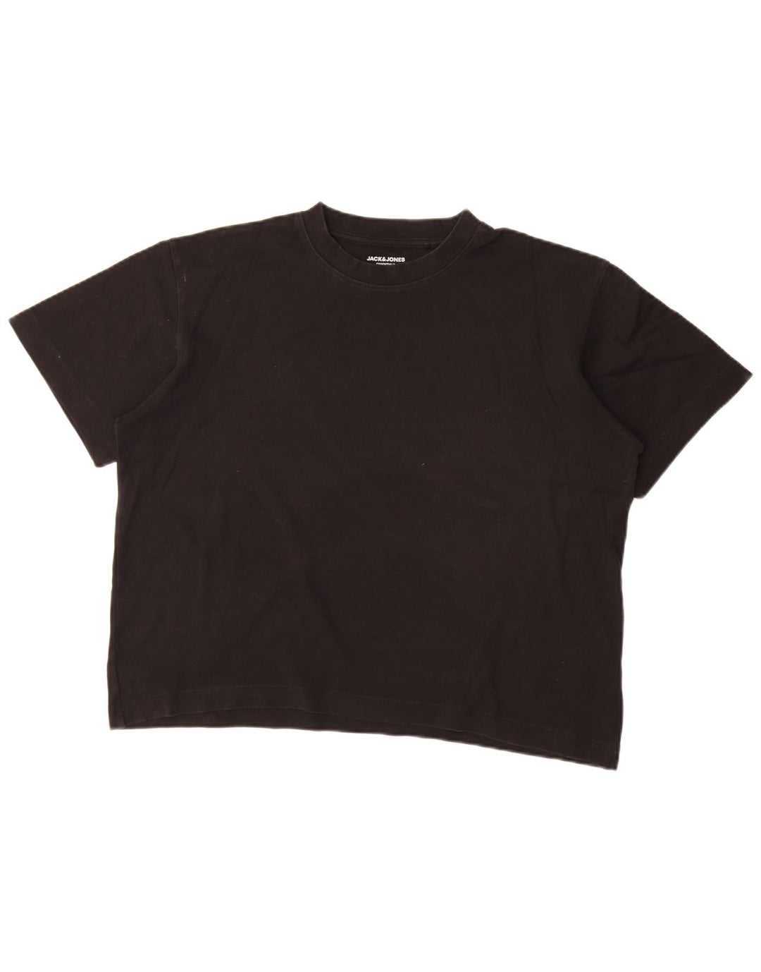 Мужская футболка свободного кроя Jack & Jones, маленькая черная