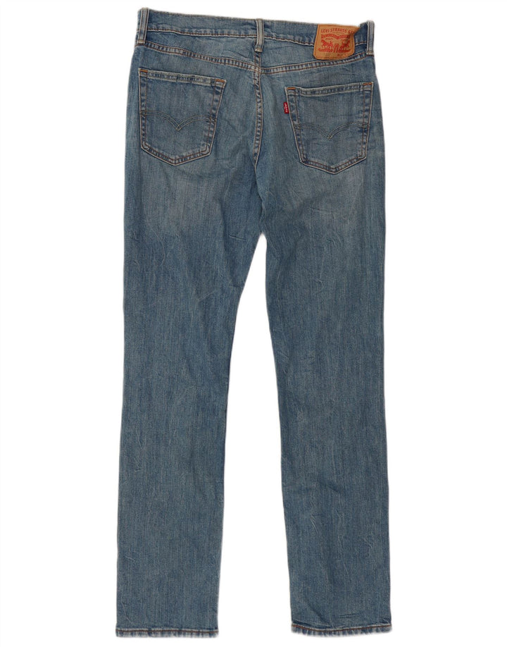 Мужские джинсы LEVI'S 511 Slim W34 L34 Синие, хлопок