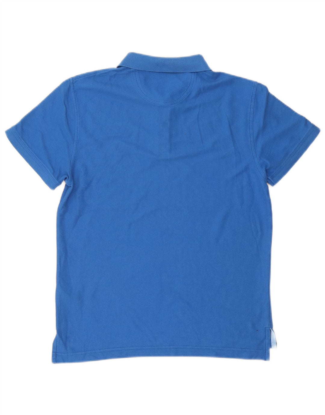 Мужская рубашка поло Izod Slim Fit, хлопковая, среднего синего цвета