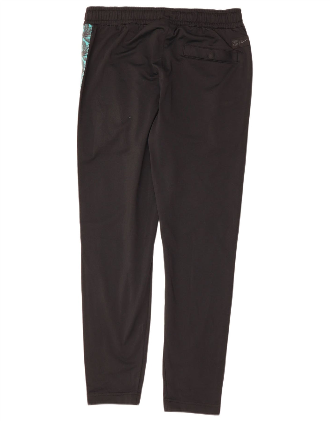 Мужские спортивные брюки NIKE с графическим рисунком, средний черный полиэстер с цветными блоками