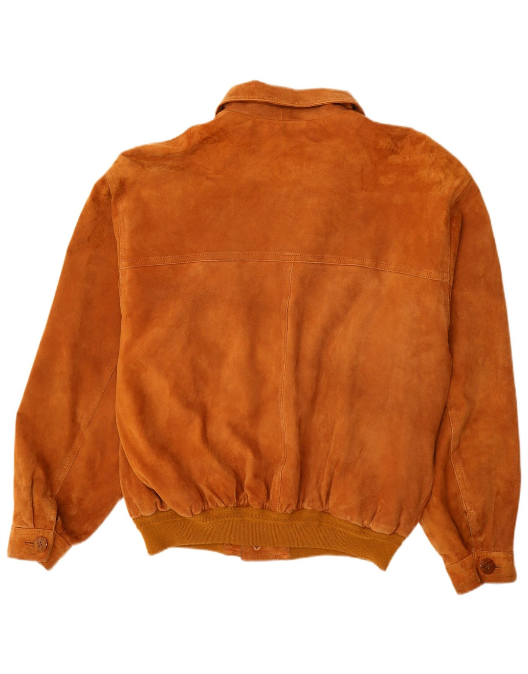 Мужской замшевый бомбер VINTAGE IT 52 XL Бежевый кожаный