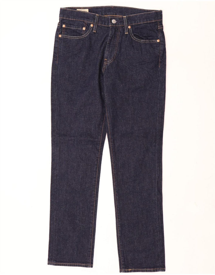 Мужские джинсы Levi's 511 Slim W32 L30 Темно-синие, хлопок