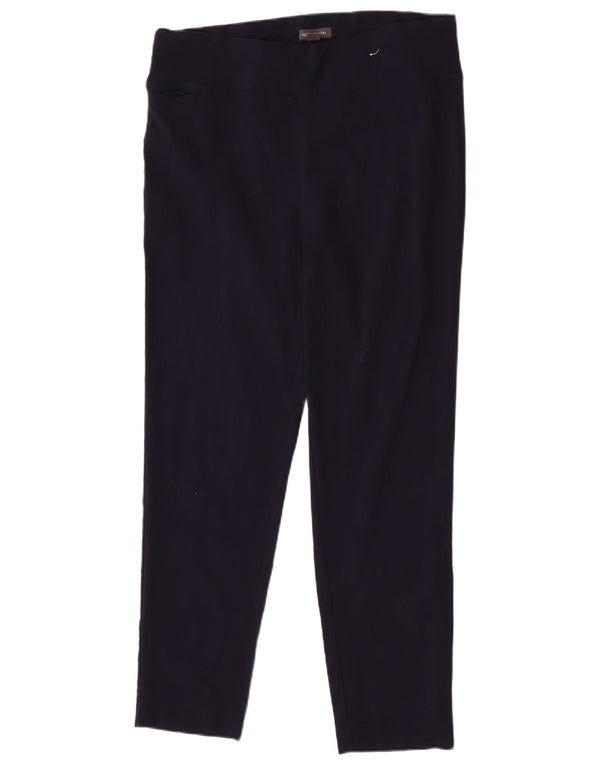 Женские повседневные зауженные брюки Marks & Spencer UK 18 XL W36 L29 Темно-синие