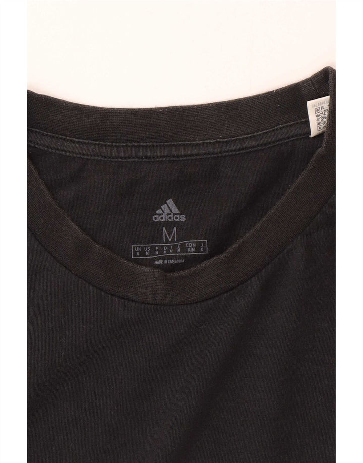 Мужская футболка с рисунком Adidas Top Medium Black