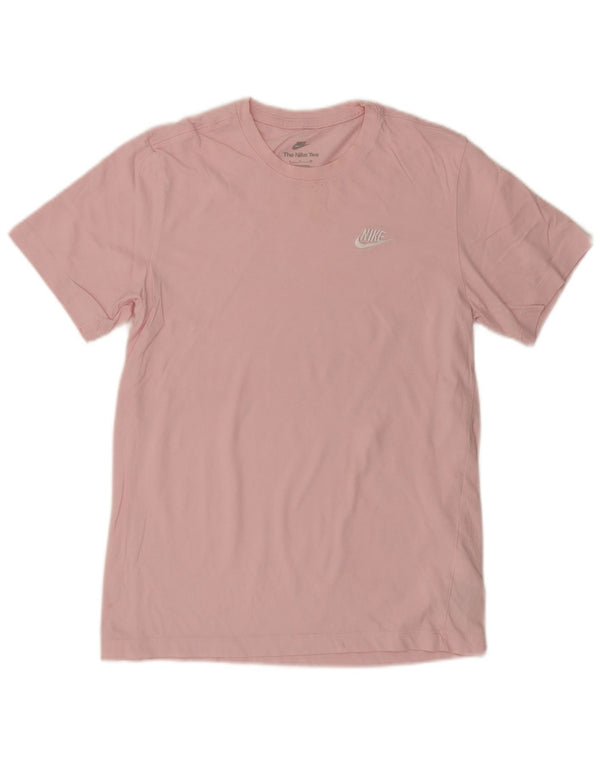 Женская футболка Nike Top UK 10, маленькая розовая, хлопок