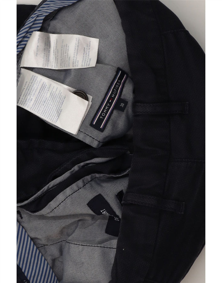 TOMMY HILFIGER Мужские шорты чинос W30, средний темно-синий, хлопок