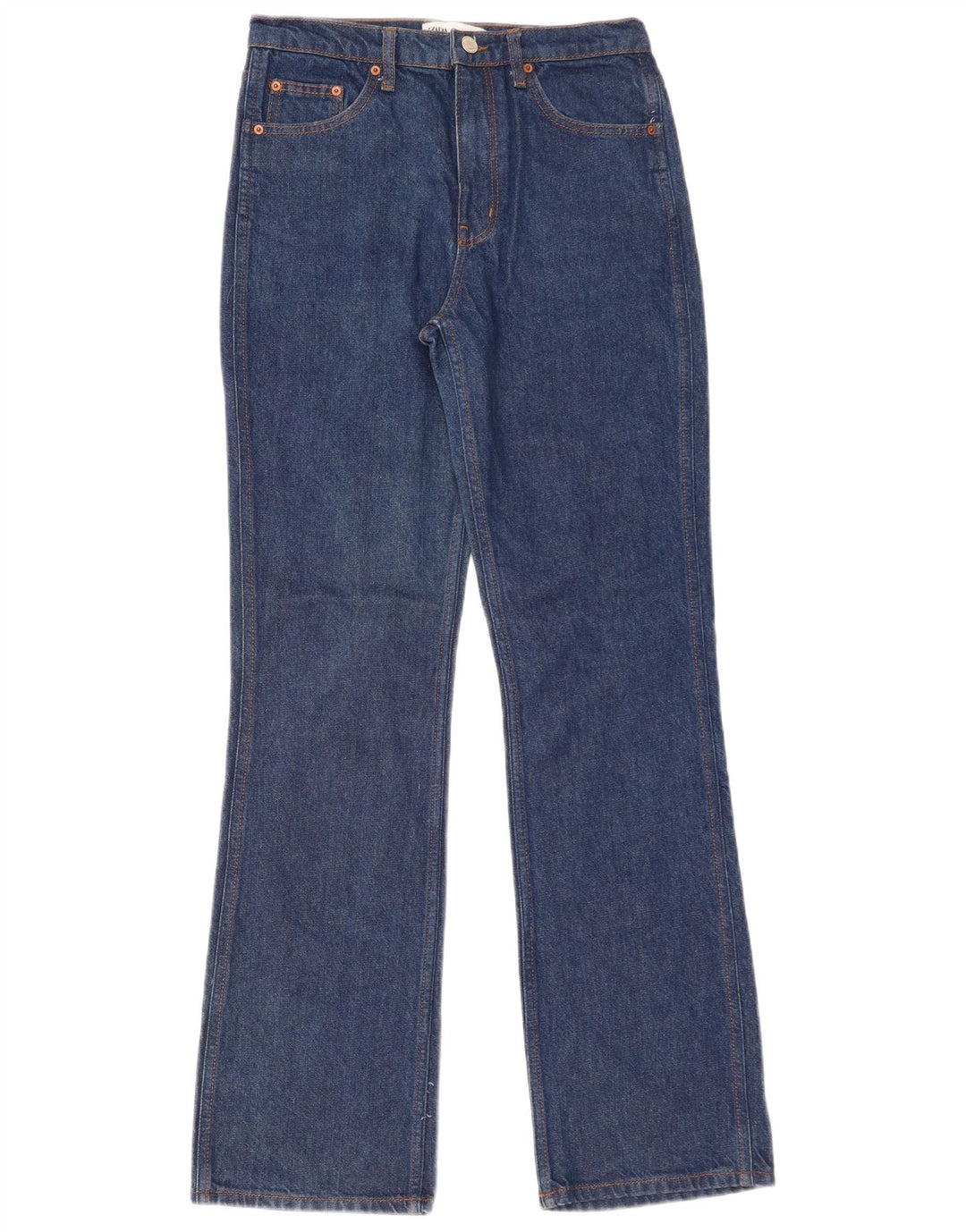 Женские джинсы Bootcut ZARA EU 38, маленькие W28 L34, синие