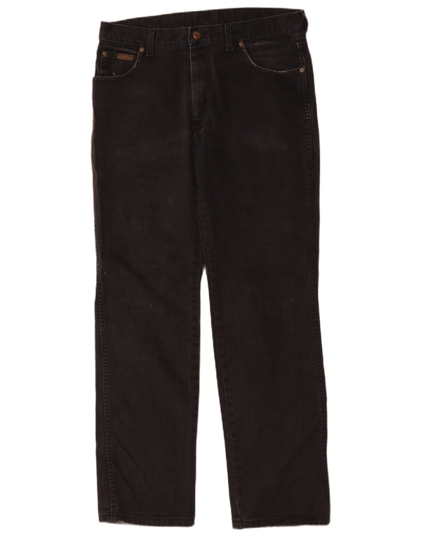 Джинсы мужские прямые Wrangler W34 L31 черные