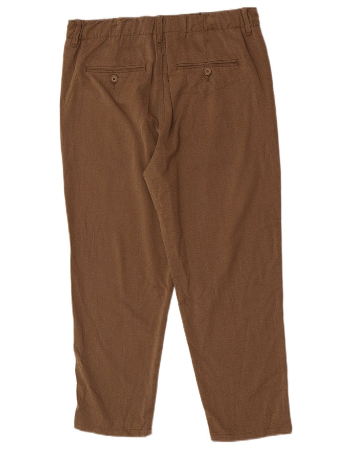 Мужские брюки чинос Jack & Jones W30 L23 коричневые из полиэстера