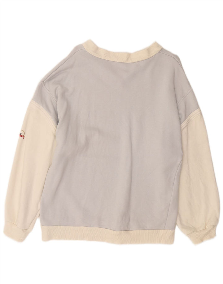 Женский свитер Bogner UK 14, средний фиолетовый с цветными блоками