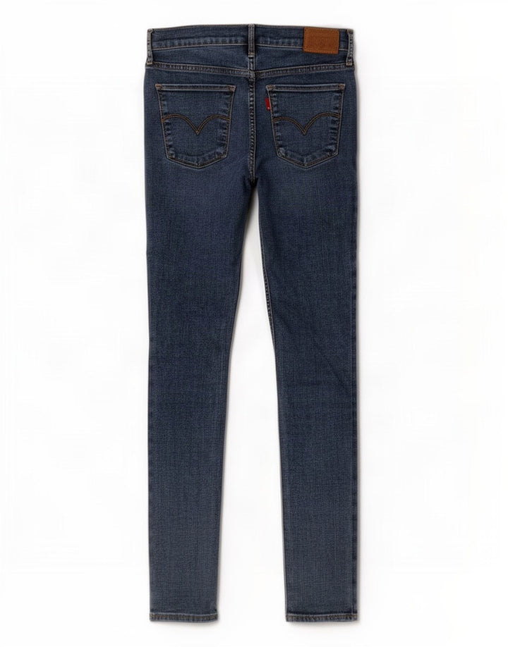 Женские джинсы скинни Levi's W28 L30 синие