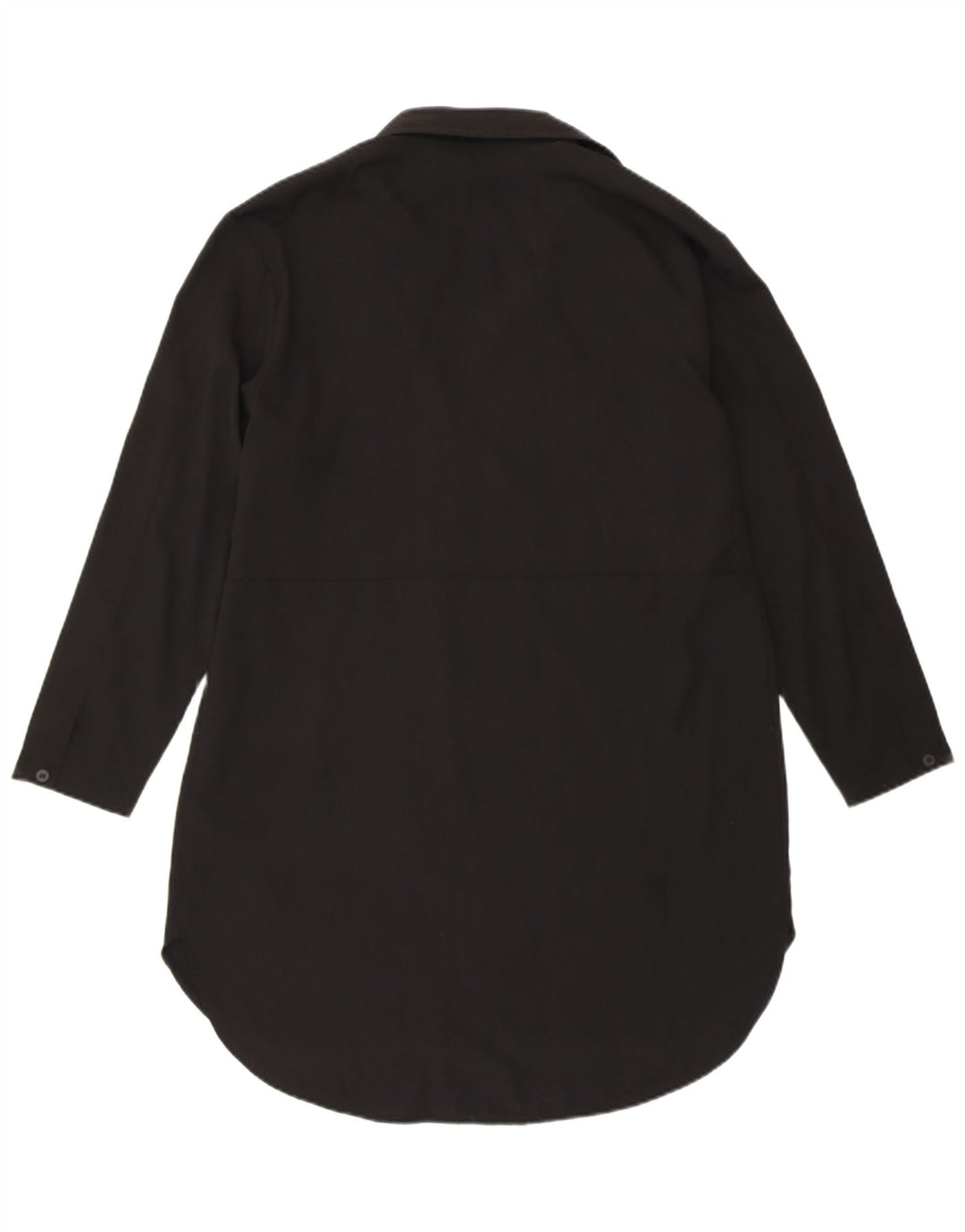 Женская удлиненная рубашка-пуловер FRENCH CONNECTION UK 8, маленькая черная