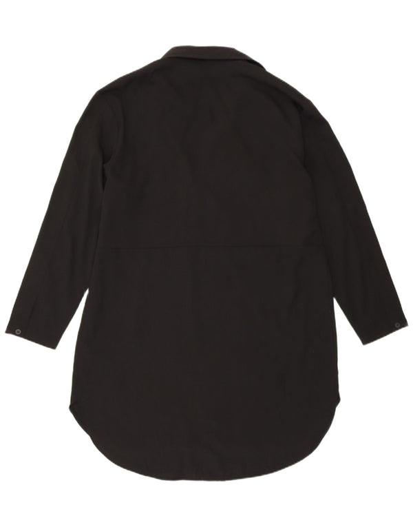 Женская удлиненная рубашка-пуловер FRENCH CONNECTION UK 8, маленькая черная