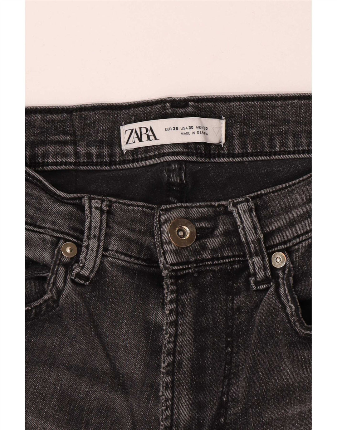 Мужские джинсы скинни Zara EU 38 Small W30 L29 Серые